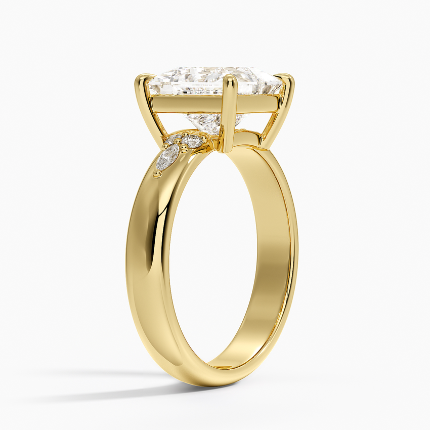 Mosaic Nadia Diamond Ring - Princess Cut Center Stone