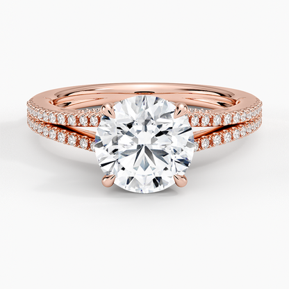 Icon Diamond Ring (1/3 ct. tw.) - Round Center Stone