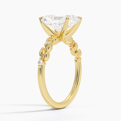 Briar Diamond Ring - Radiant Cut Center Stone