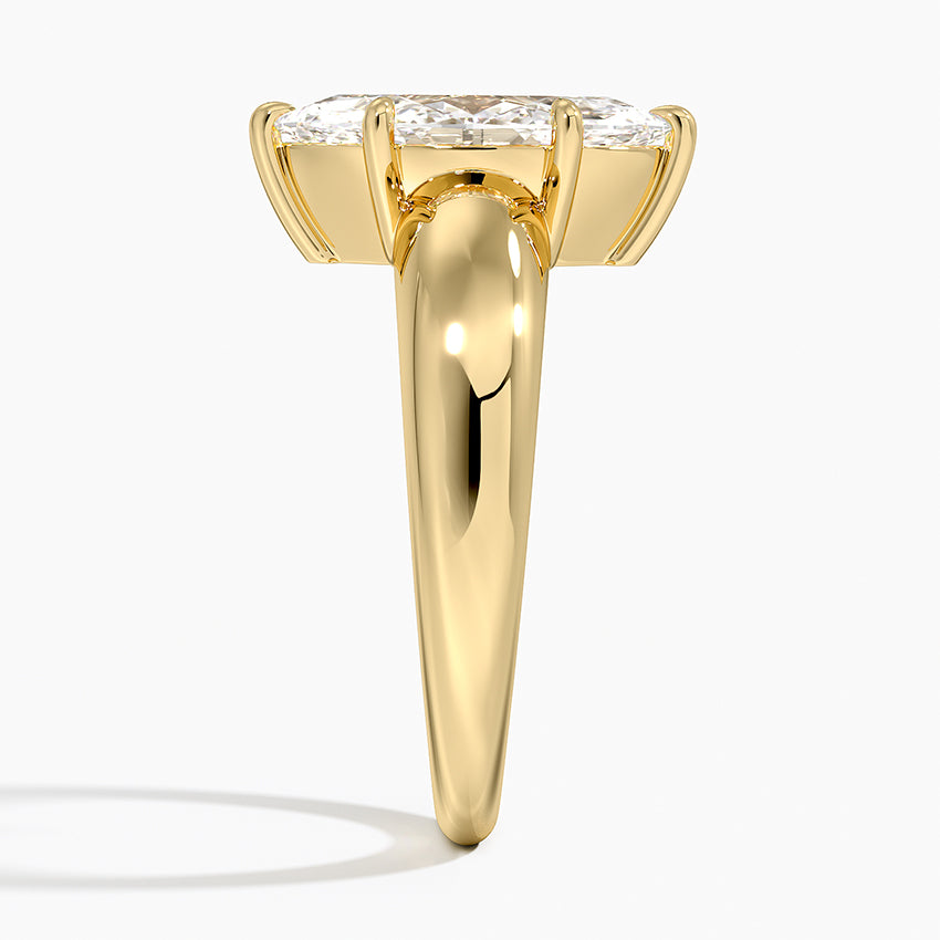 Adrian Solitaire Ring - Marquise Cut Center Stone