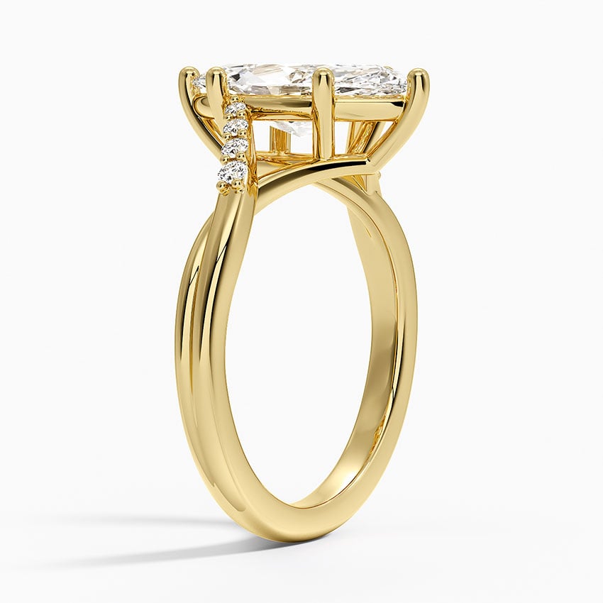 Chamise Diamond Ring (1/15 ct. tw.) - Marquise Center Stone
