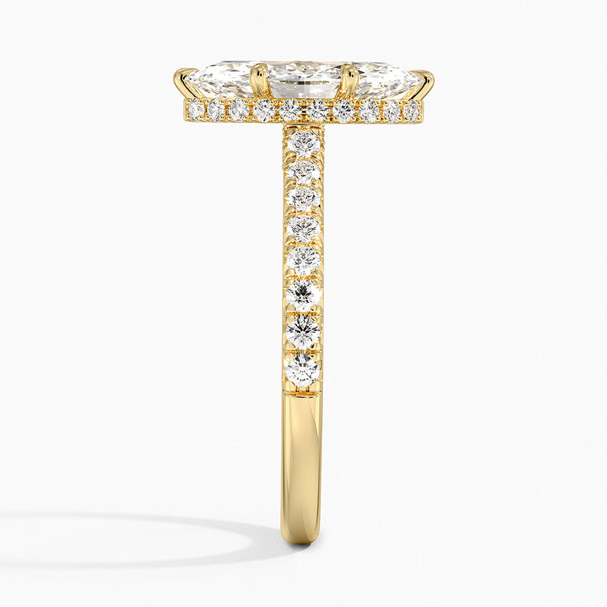 Chantal Diamond Ring - Marquise Center Stone
