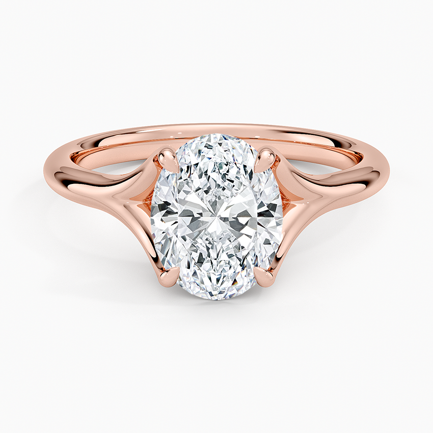 Reverie Solitaire Ring - Oval Center Stone