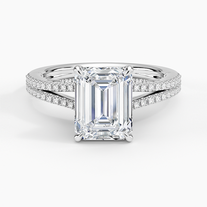 Icon Diamond Ring (1/3 ct. tw.) - Emerald Cut Center Stone