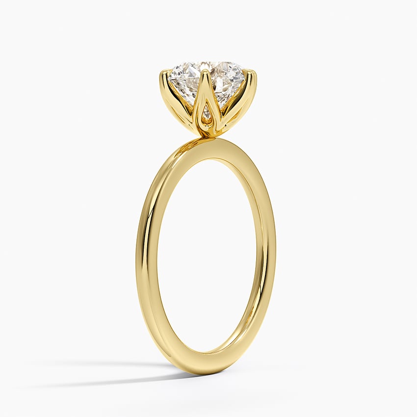 Esme Perfect Fit Solitaire Ring - Round Center Stone