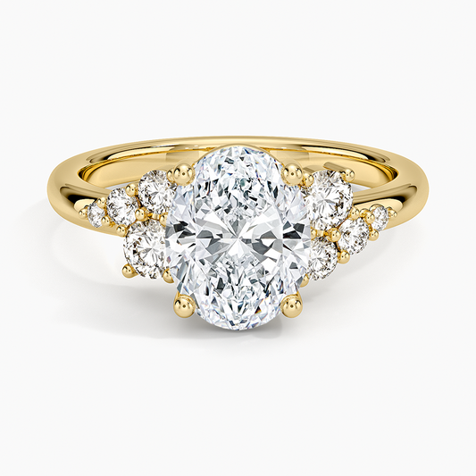 Corinne Diamond Ring (1/3 ct. tw.) - Oval Center Stone