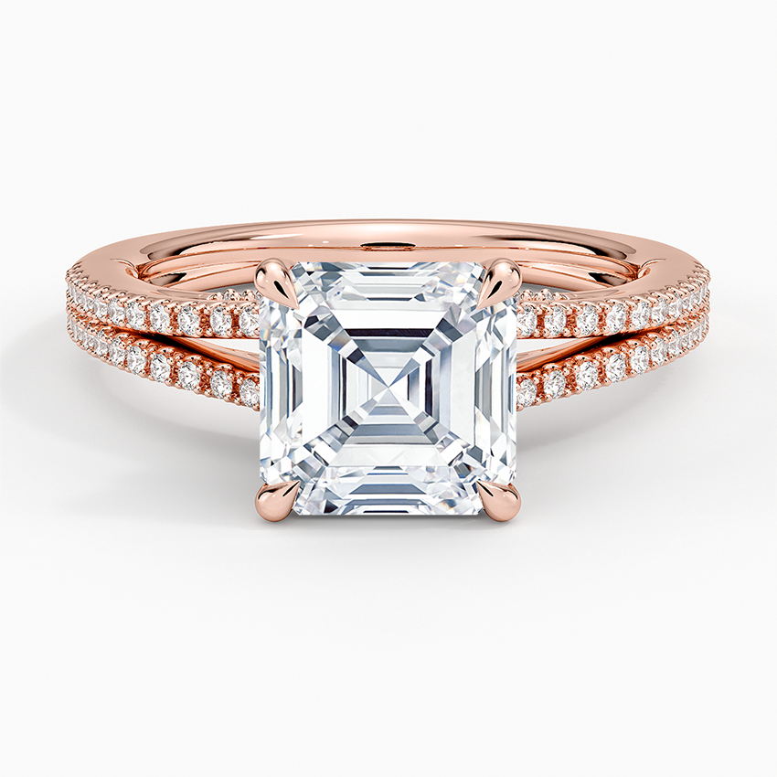 Icon Diamond Ring (1/3 ct. tw.) - Asscher Cut Center Stone
