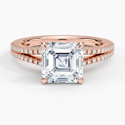 Icon Diamond Ring (1/3 ct. tw.) - Asscher Cut Center Stone