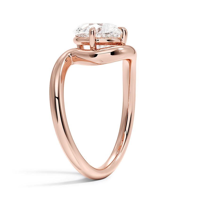 Aire Solitaire Ring