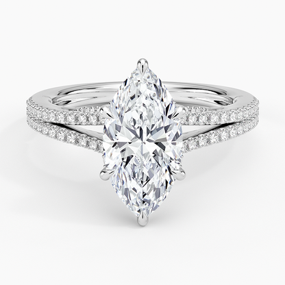 Icon Diamond Ring (1/3 ct. tw.) - Marquise Center Stone