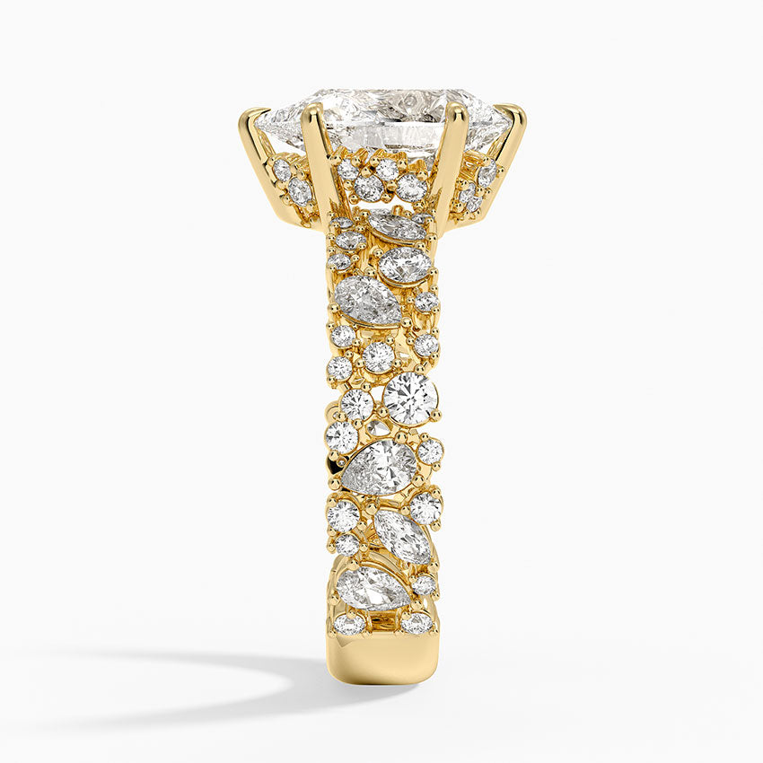 Glacé Diamond Ring (3/4 ct. tw.) - Pear Cut Center Stone