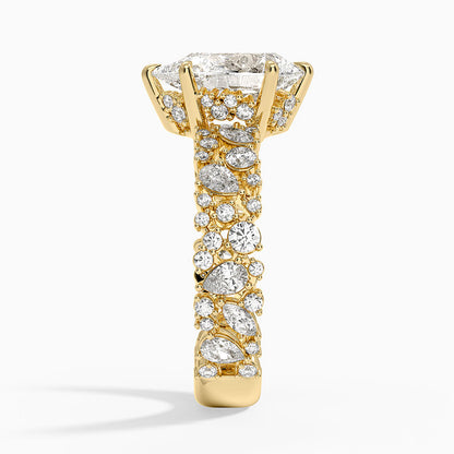 Glacé Diamond Ring (3/4 ct. tw.) - Pear Cut Center Stone