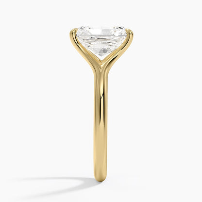 Reverie Solitaire Ring - Radiant Cut Center Stone