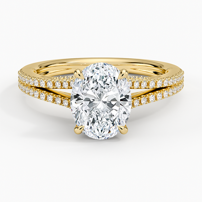 Icon Diamond Ring (1/3 ct. tw.) - Oval Center Stone