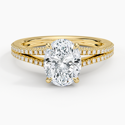 Icon Diamond Ring (1/3 ct. tw.) - Oval Center Stone