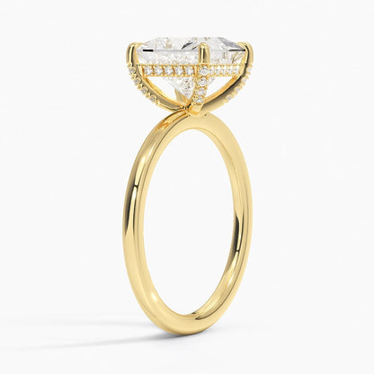 Lumiere 1.5mm Diamond Ring - Princess Cut Center Stone