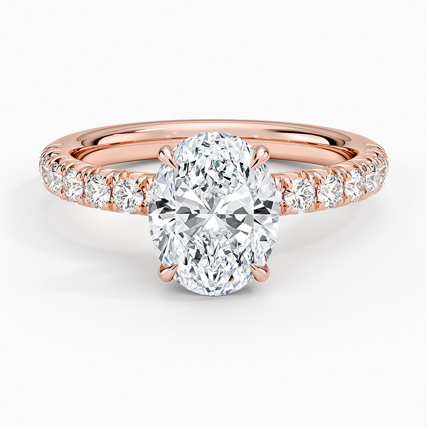Luxe Amelie Diamond Ring (3/8 ct. tw.) - Oval Center Stone