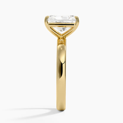 Fairmined Perfect Fit Solitaire 2.5mm Ring - Radiant Cut Center Stone