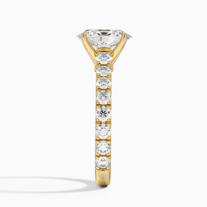 Anthology Three-Quarter Coverage Diamond Ring (7/8 ct. tw.) - Oval Center Stone