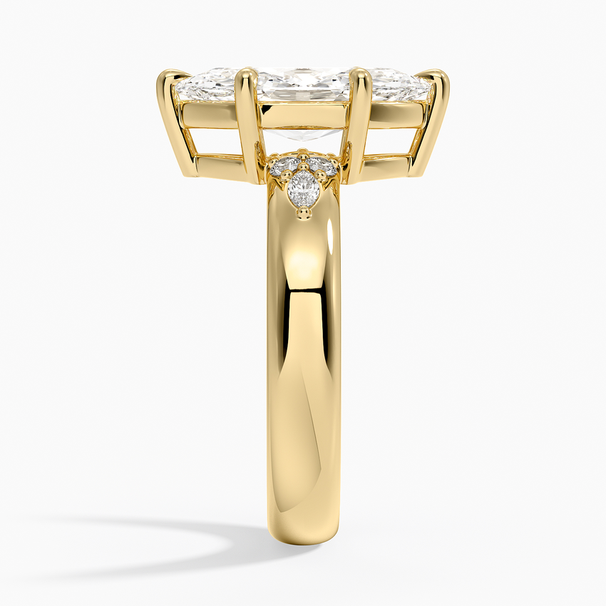 Mosaic Nadia Diamond Ring - Marquise Cut Center Stone