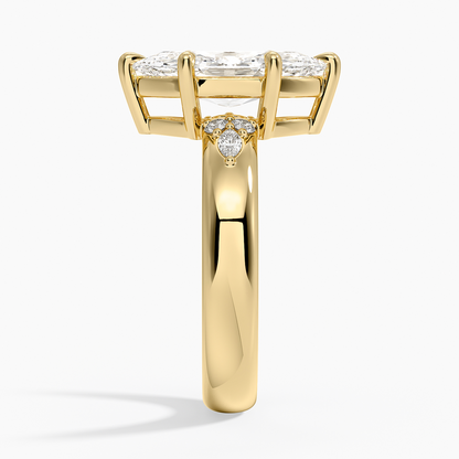 Mosaic Nadia Diamond Ring - Marquise Cut Center Stone