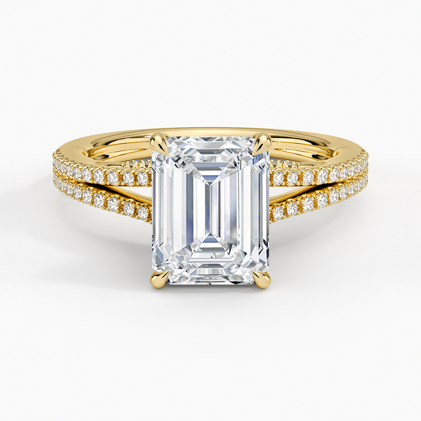 Icon Diamond Ring (1/3 ct. tw.) - Emerald Cut Center Stone