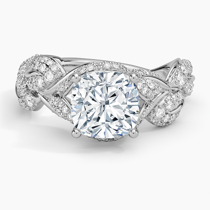 Olivia Diamond Ring (1 ct. tw.) - Cushion Cut Center Stone