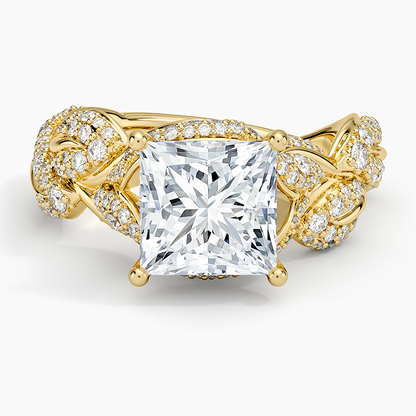 Olivia Diamond Ring (1 ct. tw.) - Princess Cut Center Stone