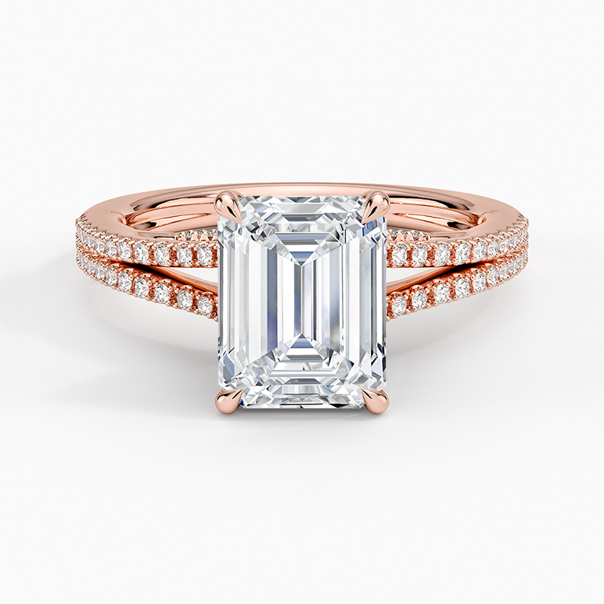 Icon Diamond Ring (1/3 ct. tw.) - Emerald Cut Center Stone