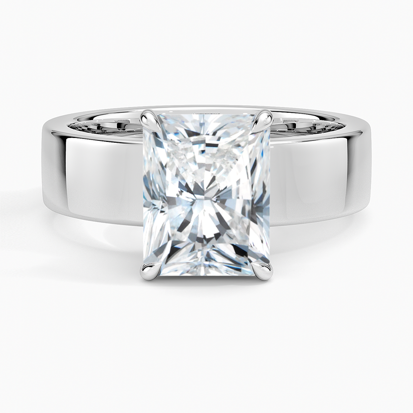 Alden Diamond Ring - Radiant Cut Center Stone