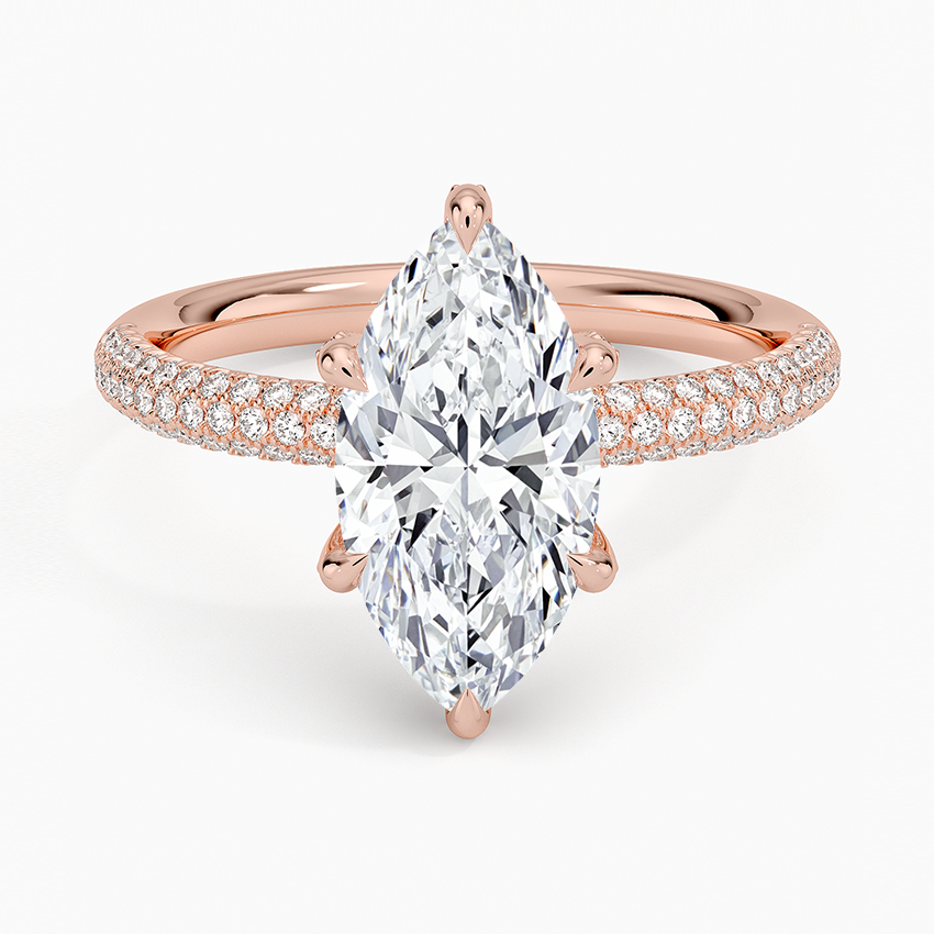 Valencia Diamond Ring (1/3 ct. tw.) - Marquise Center Stone
