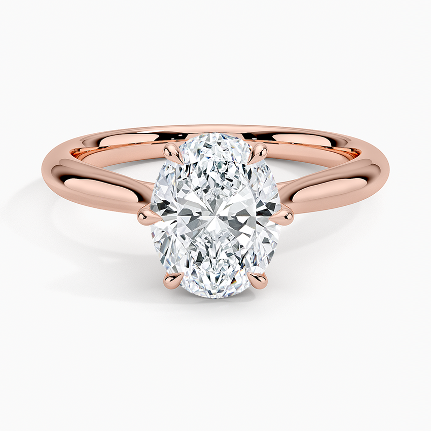 Catalina Solitaire Ring - Oval Center Stone