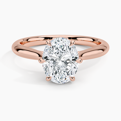 Catalina Solitaire Ring - Oval Center Stone