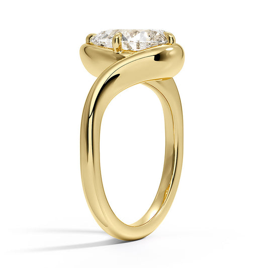 Bezel Atelier Solitaire Diamond Ring