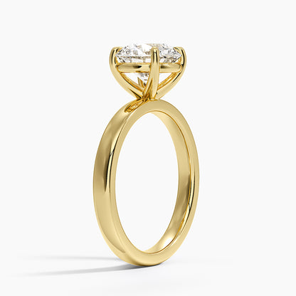 Fairmined Perfect Fit Solitaire 2.5mm Ring - Round Cut Center Stone