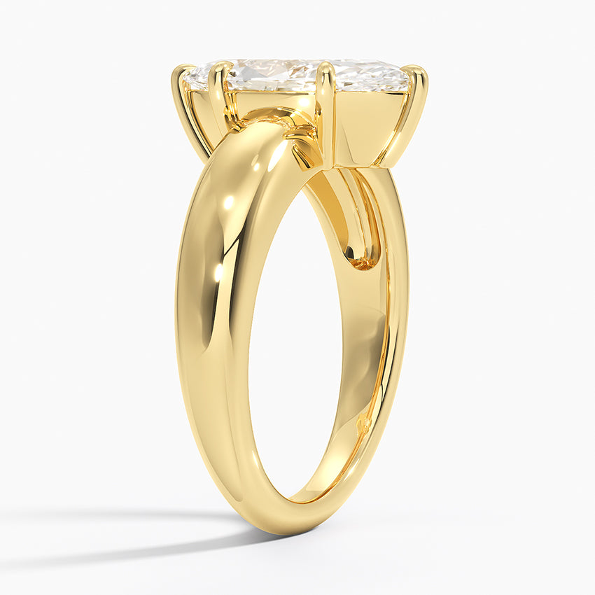 Adrian Solitaire Ring - Marquise Cut Center Stone