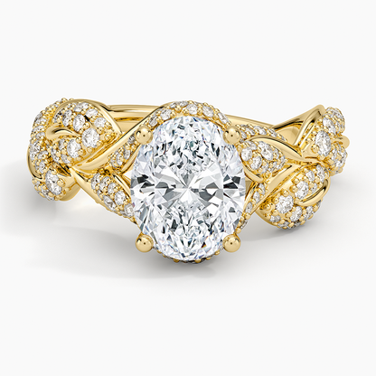 Olivia Diamond Ring (1 ct. tw.) - Oval Center Stone