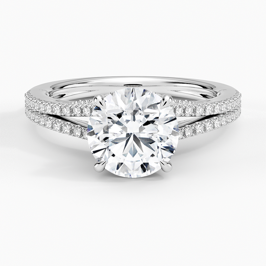 Icon Diamond Ring (1/3 ct. tw.) - Round Center Stone