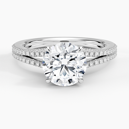 Icon Diamond Ring (1/3 ct. tw.) - Round Center Stone