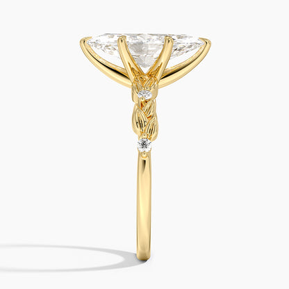 Briar Diamond Ring - Marquise Cut Center Stone