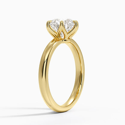 Esme 2.5mm Solitaire Ring - Round Center Stone