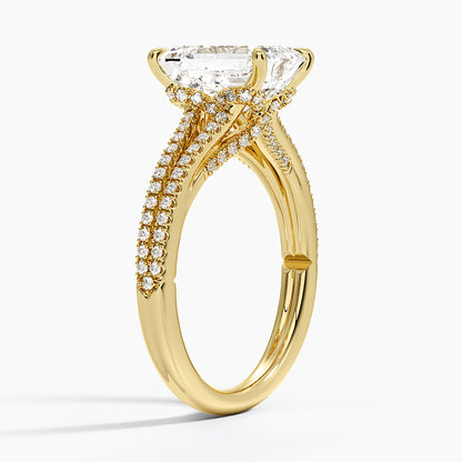 Icon Diamond Ring (1/3 ct. tw.) - Emerald Cut Center Stone