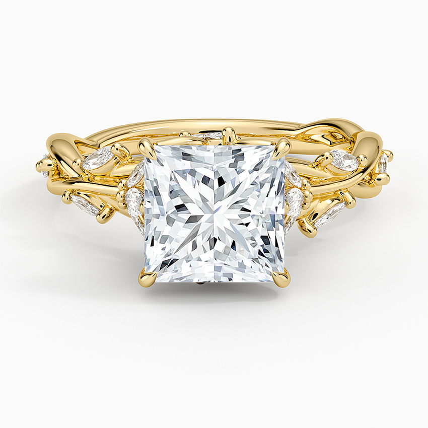 Secret Garden Diamond Ring (1/2 ct. tw.) - Princess Cut Center Stone