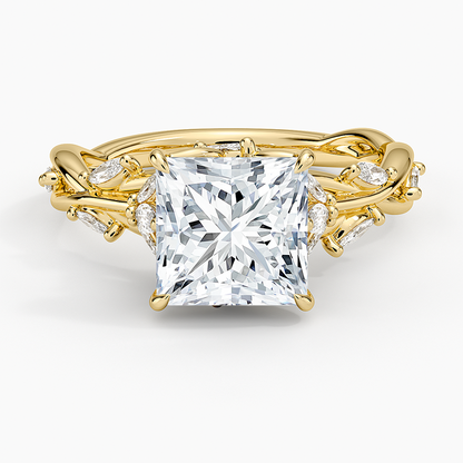 Secret Garden Diamond Ring (1/2 ct. tw.) - Princess Cut Center Stone