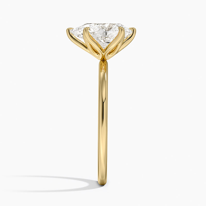 Esme Perfect Fit Solitaire Ring - Pear Center Stone