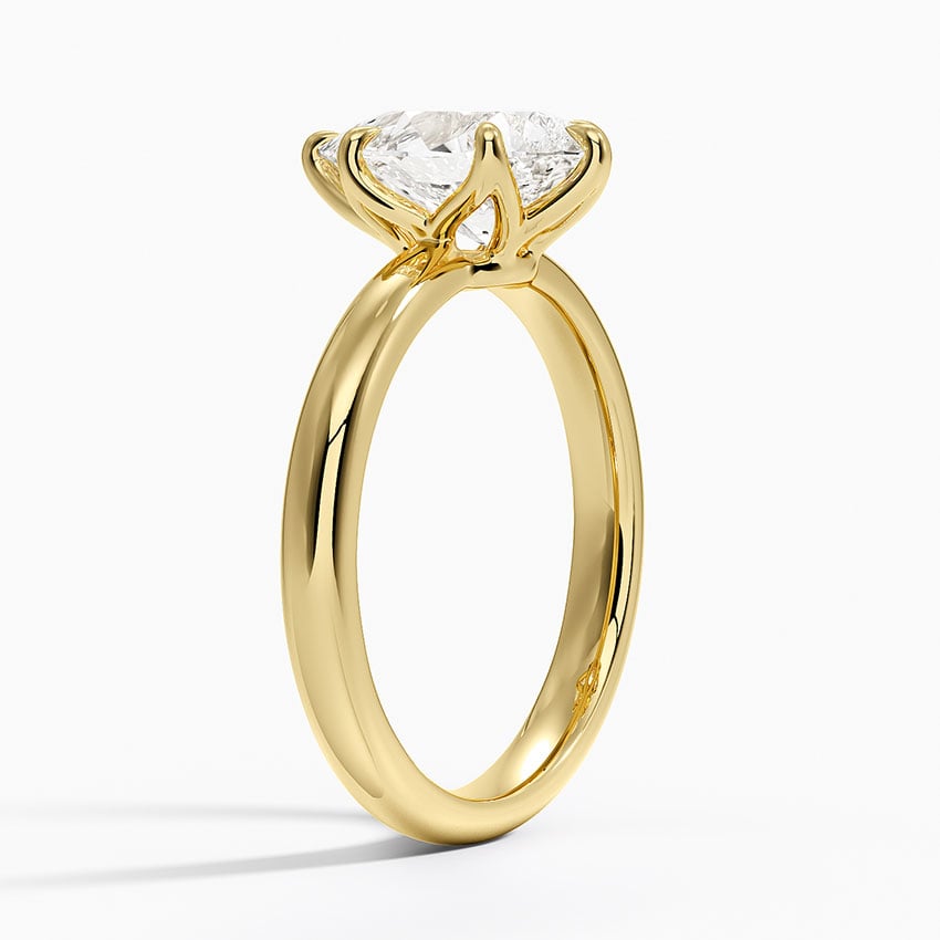 Esme 2.5mm Solitaire Ring - Pear Center Stone