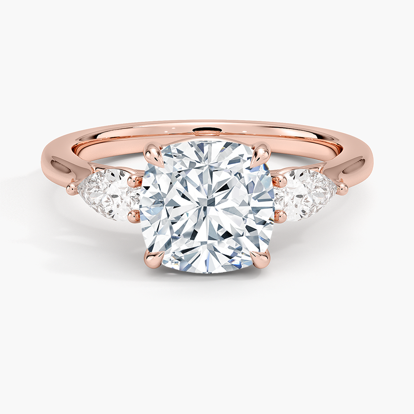 Opera Perfect Fit Diamond Ring - Cushion Cut Center Stone