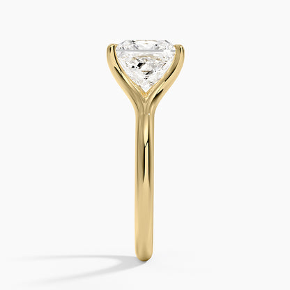 Reverie Solitaire Ring - Princess Cut Center Stone