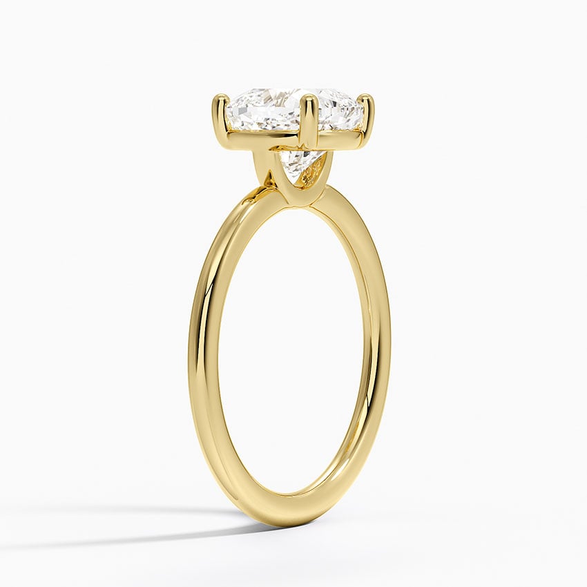 Gwen Perfect Fit Solitaire Ring - Old Mine Cut Center Stone
