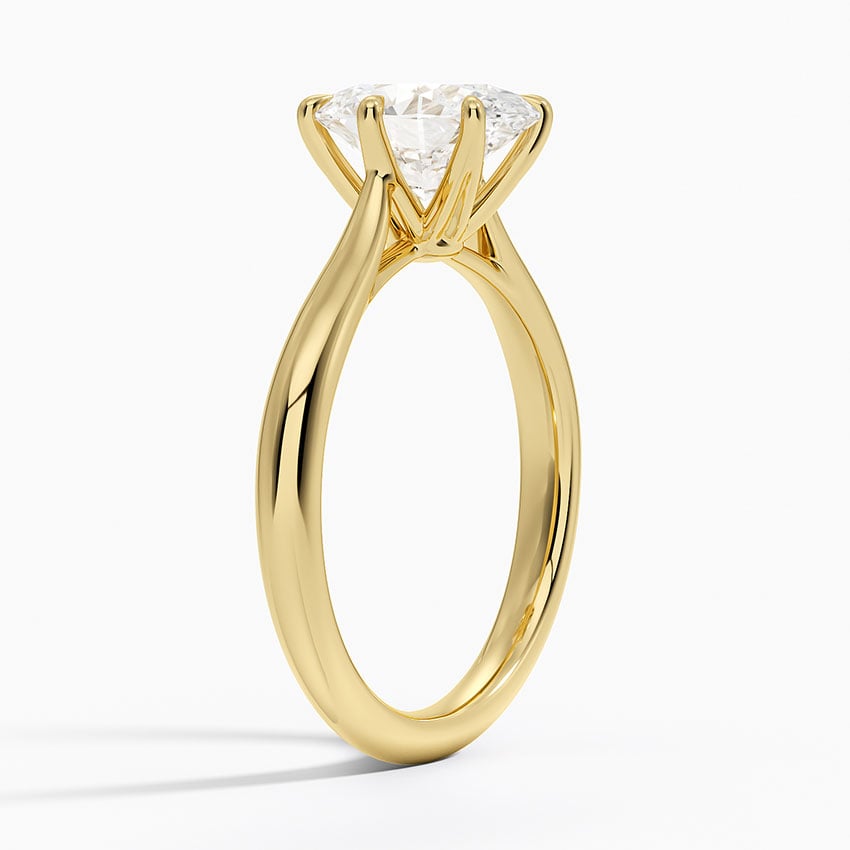 Catalina Solitaire Ring - Oval Center Stone